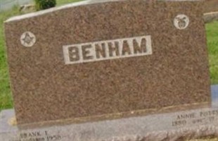 Fianna Maria "Annie" Potts Benham Fianna Maria "Annie" Potts Benham