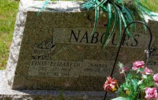 Finis Elizabeth Nabours