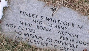 Finley Stuart Whitlock, Sr