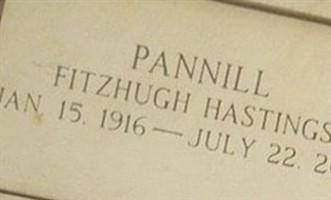 Fitzhugh Hastings Pannill