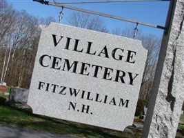 Fitzwilliam Village Cemetery Fitzwilliam Village Cemetery