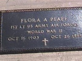 Flora A Pfaff Flora A Pfaff