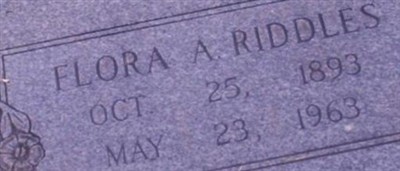 Flora A Riddles