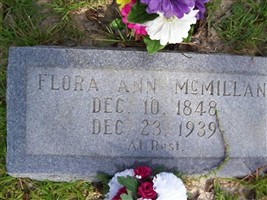 Flora Ann McMillan Flora Ann McMillan