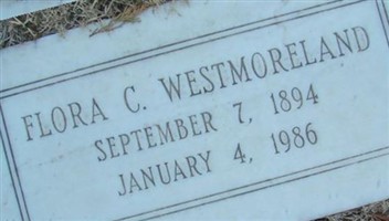 Flora Connally Westmoreland Flora Connally Westmoreland
