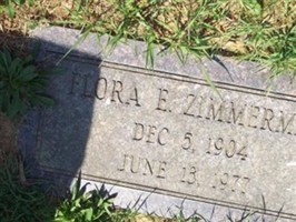 Flora E Zimmerman