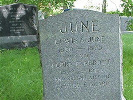 Flora F. Abbott June Flora F. Abbott June