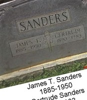Flora Gertrude "Gertie" Sanders Flora Gertrude "Gertie" Sanders