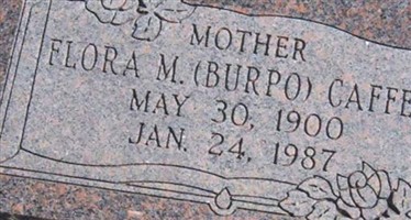 Flora M. Burpo Cathey Flora M. Burpo Cathey