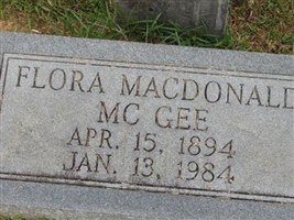 Flora MacDonald McGee