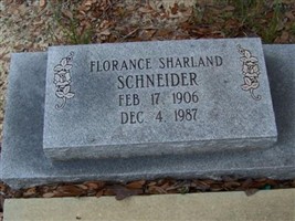 Florance Sharland Schneider