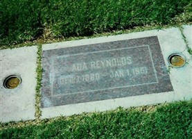 Florence Ada Day Reynolds Florence Ada Day Reynolds