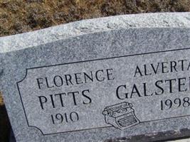 Florence Alverta Pitts Galster