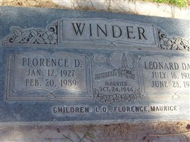 Florence Annie Dutton Winder