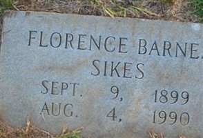 Florence Barnes Sikes