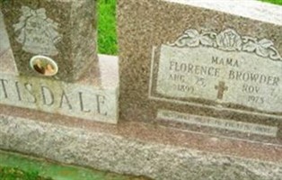 Florence Browder Tisdale Florence Browder Tisdale