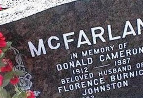 Florence Burnice Johnston McFarlane