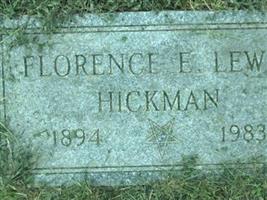 Florence E. Lewis Hickman