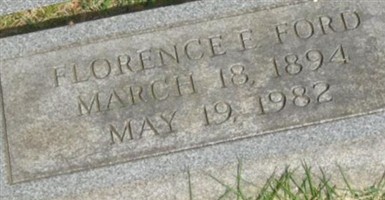 Florence Elizabeth Swart Ford Florence Elizabeth Swart Ford