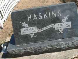 Florence F Haskins Florence F Haskins