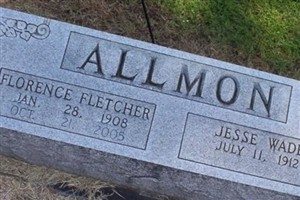 Florence Fletcher Allmon Florence Fletcher Allmon