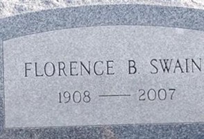 Florence B "Floss" Bennett Swain