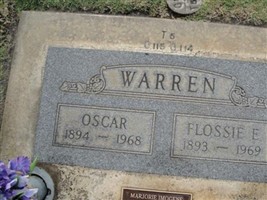 Florence Ellen "Flossie" Putnam Warren Florence Ellen "Flossie" Putnam Warren