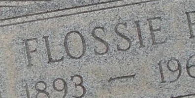 Florence Ellen "Flossie" Putnam Warren Florence Ellen "Flossie" Putnam Warren