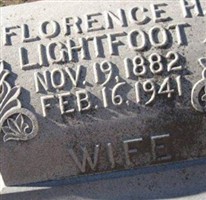 Florence H Lightfoot