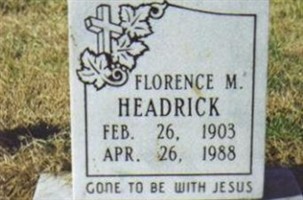 Florence Inez Moncus Headrick Florence Inez Moncus Headrick