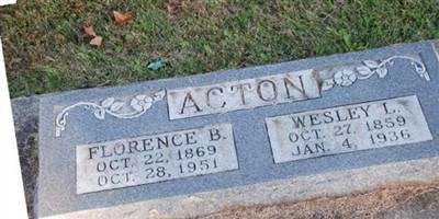 Florence Isabel Belt Acton