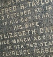 Florence Isabelle Taylor Florence Isabelle Taylor