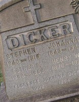 Florence Johanna Dicker Florence Johanna Dicker