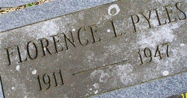 Florence L. Pyles Florence L. Pyles