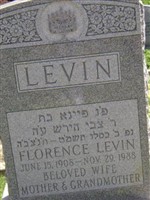 Florence Levin Florence Levin