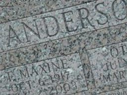 Florence Maxine Heath Anderson