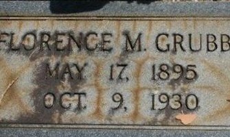 Florence Myrtle Grubbs Florence Myrtle Grubbs