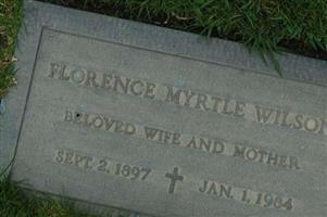 Florence Myrtle Wilson