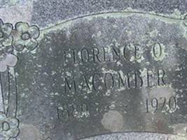 Florence O. Macomber Florence O. Macomber