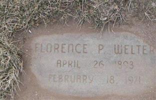 Florence P. Welter