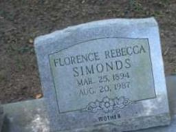 Florence Rebecca Hampton Simonds Florence Rebecca Hampton Simonds