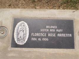 Florence Rose Armenta