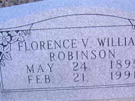 Florence Victoria Williams Robinson