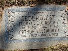 Florence Virginia Cederquist Florence Virginia Cederquist