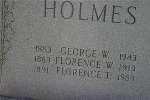 Florence W Holmes