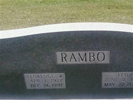 Florence W Rambo