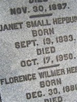Florence Wilmer Hepburn Florence Wilmer Hepburn