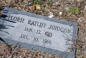 Florie Edna Ratliff Johnson
