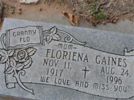 Floriena 'Granny Flo' Gaines Floriena 'Granny Flo' Gaines