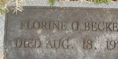 Florine Ott Becker Florine Ott Becker